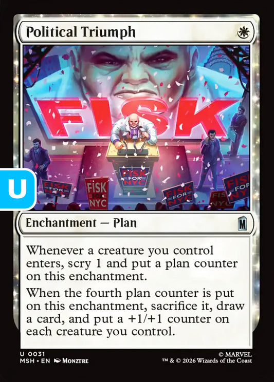 Political Triumph MSH Enchantment Plan NM