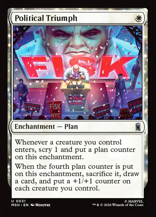 Political Triumph MSH Enchantment Plan NM