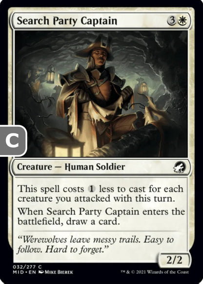 Search Party Captain MID Creature Human Soldier NM