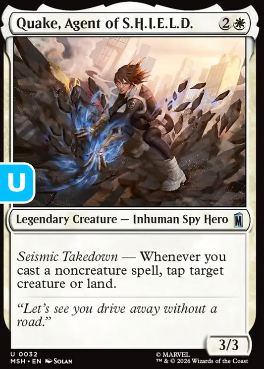 Quake, Agent of S.H.I.E.L.D. MSH Legendary Creature Inhuman Spy Hero NM