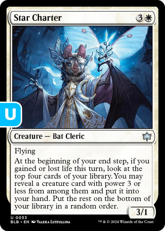 Star Charter BLB Creature Bat Cleric NM