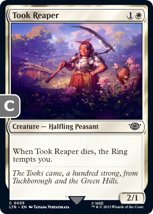 Took Reaper LTR Creature Halfling Peasant NM