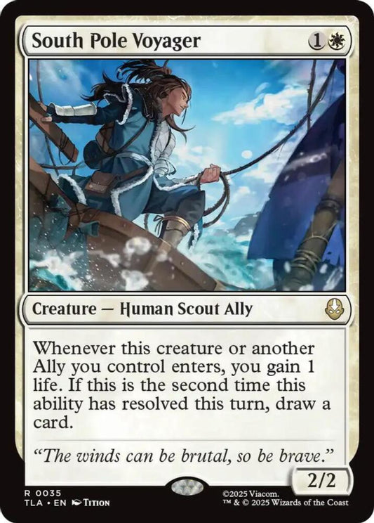South Pole Voyager TLA Creature Human Scout Ally NM
