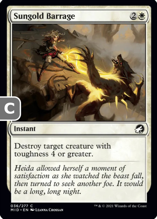 Sungold Barrage MID Instant  NM