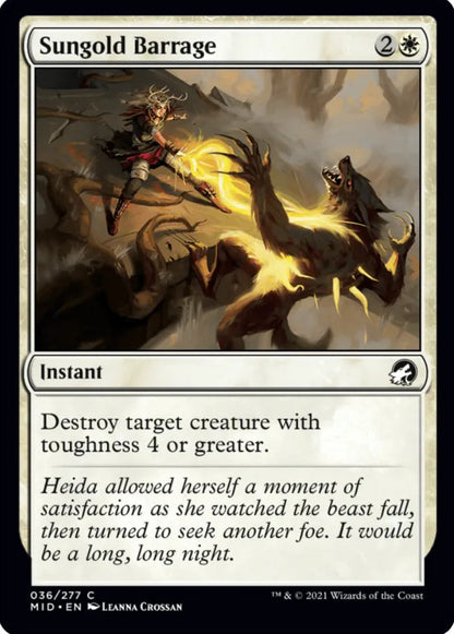 Sungold Barrage MID Instant  NM