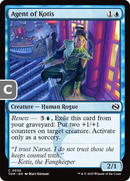 Agent of Kotis TDM Creature Human Rogue NM