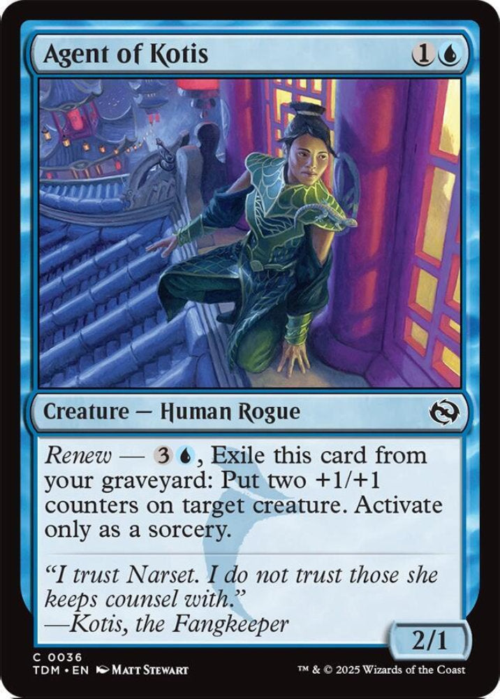 Agent of Kotis TDM Creature Human Rogue NM