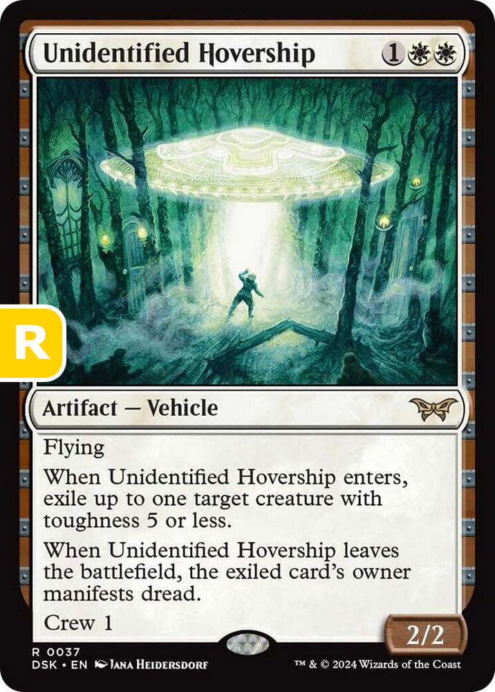 Unidentified Hovership DSK Artifact Vehicle NM