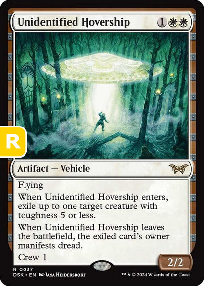 Unidentified Hovership DSK Artifact Vehicle NM