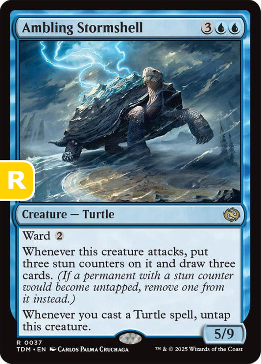 Ambling Stormshell TDM Creature Turtle NM