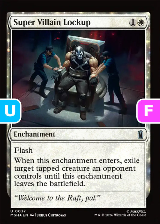 Super Villain Lockup MSH Enchantment  *Foil* NM