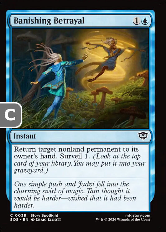 Banishing Betrayal SOS Instant  NM
