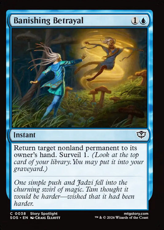 Banishing Betrayal SOS Instant  NM