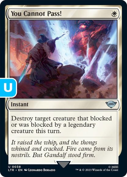 You Cannot Pass! LTR Instant  NM