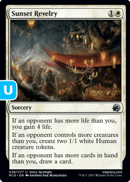 Sunset Revelry MID Sorcery  NM