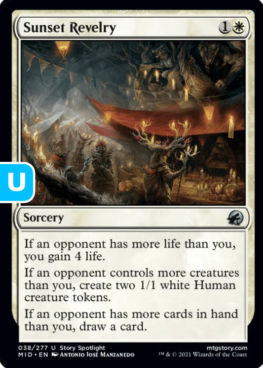 Sunset Revelry MID Sorcery  NM