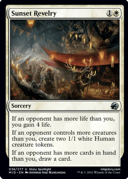 Sunset Revelry MID Sorcery  NM