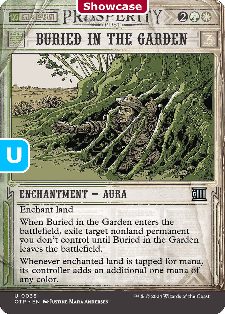 Buried in the Garden OTP Enchantment Aura NM