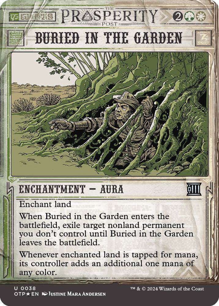 Buried in the Garden OTP Enchantment Aura NM