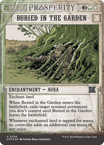 Buried in the Garden OTP Enchantment Aura NM