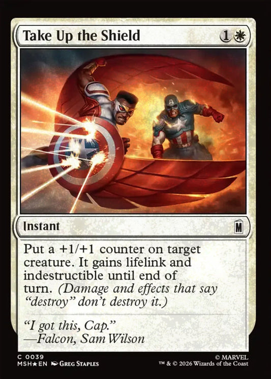 Take Up the Shield MSH Instant  *Foil* NM