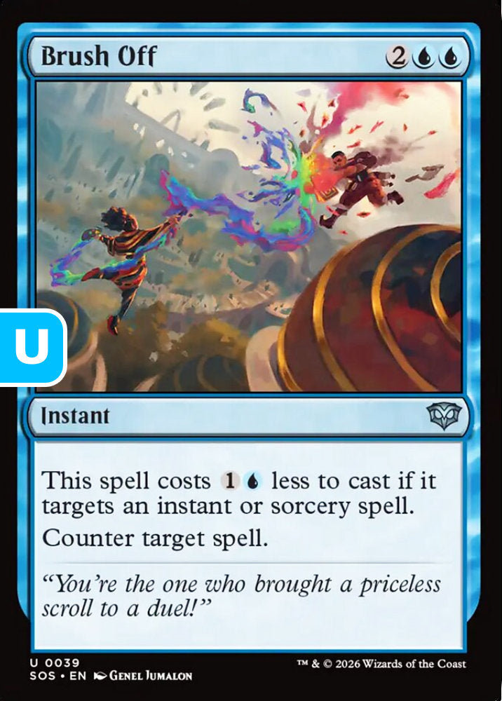 Brush Off SOS Instant  NM