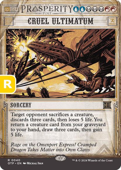 Cruel Ultimatum OTP Sorcery  NM