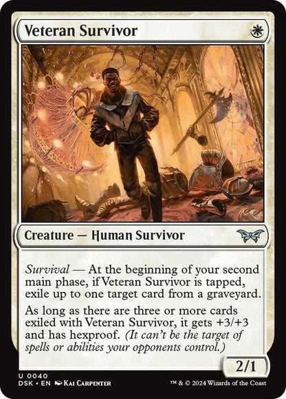 Veteran Survivor DSK Creature Human Survivor NM