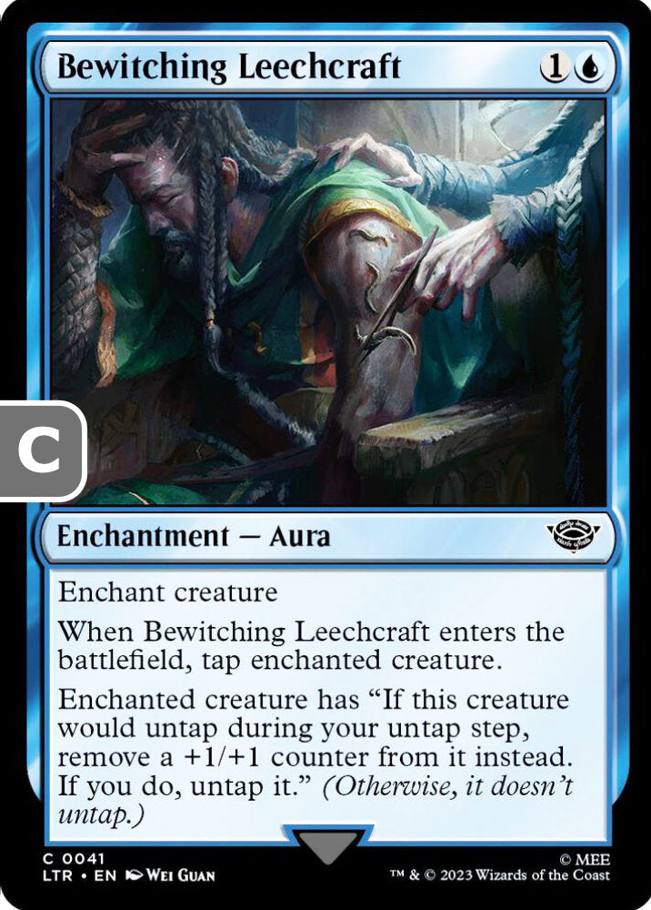 Bewitching Leechcraft LTR Enchantment Aura NM