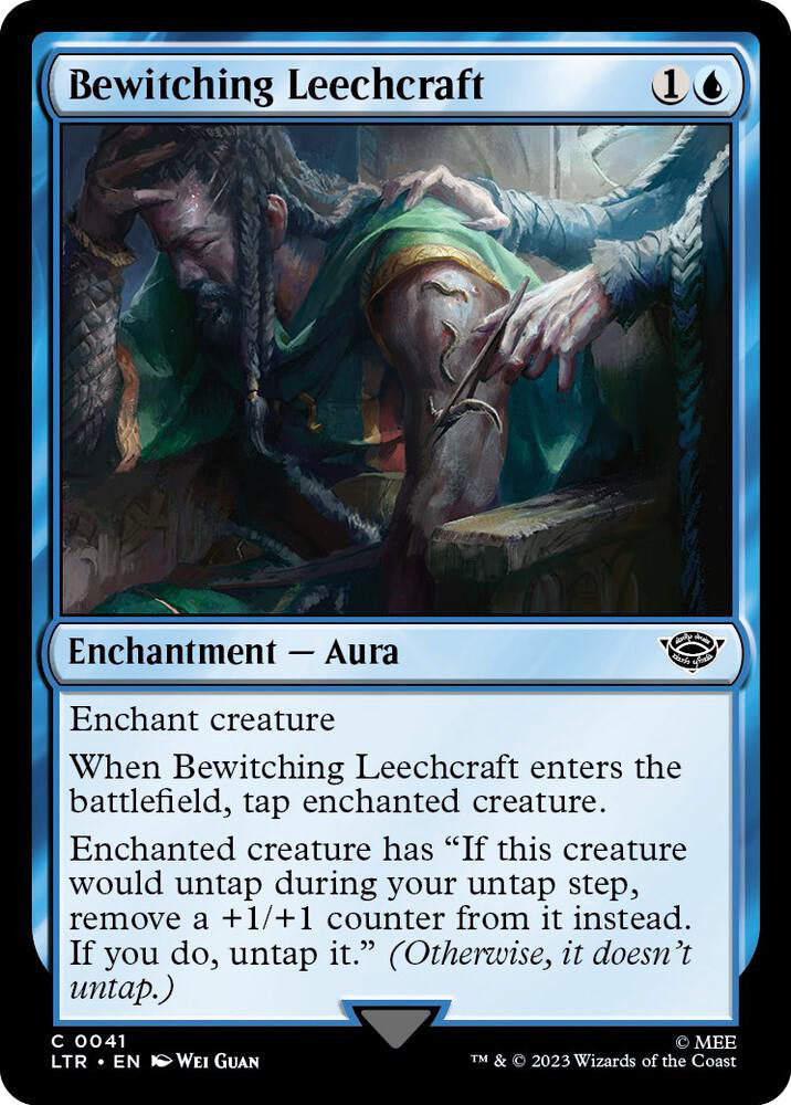Bewitching Leechcraft LTR Enchantment Aura NM
