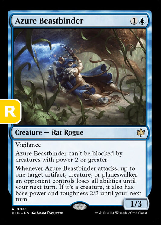 Azure Beastbinder BLB Creature Rat Rogue NM