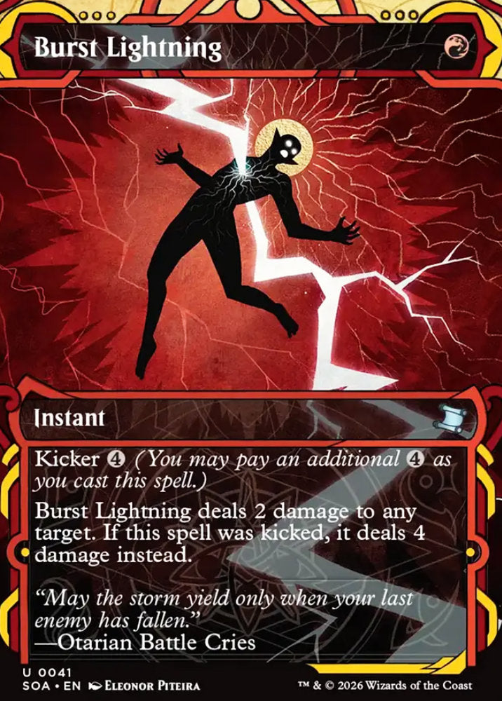 Burst Lightning SOA Instant  NM