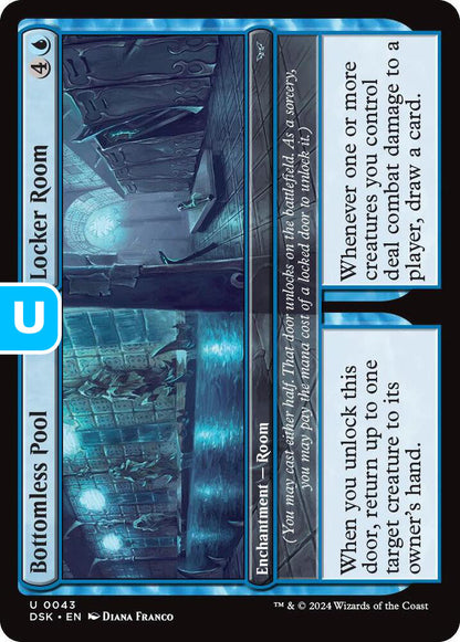 Bottomless Pool // Locker Room DSK Enchantment Room NM
