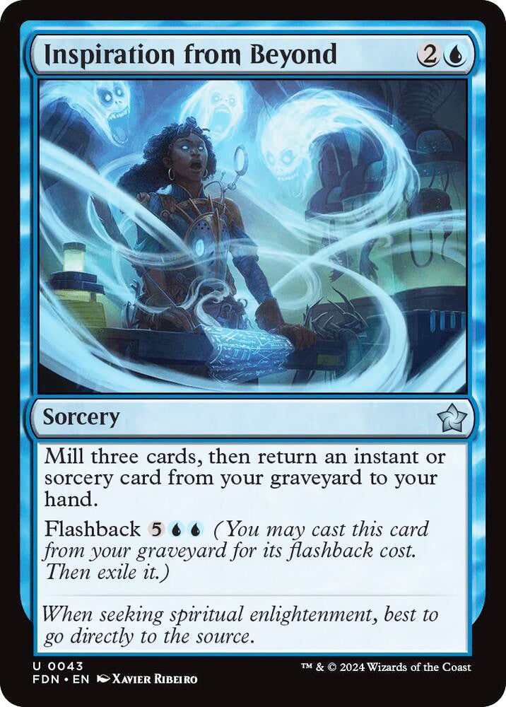 Inspiration from Beyond FDN Sorcery  NM