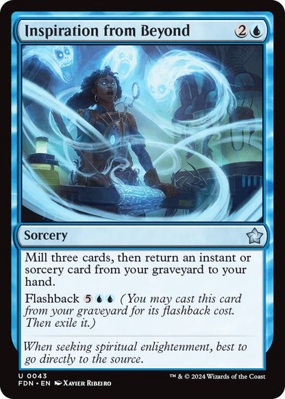 Inspiration from Beyond FDN Sorcery  NM