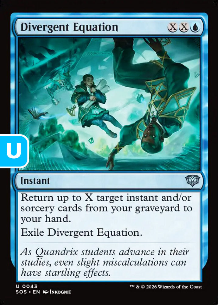 Divergent Equation SOS Instant  NM