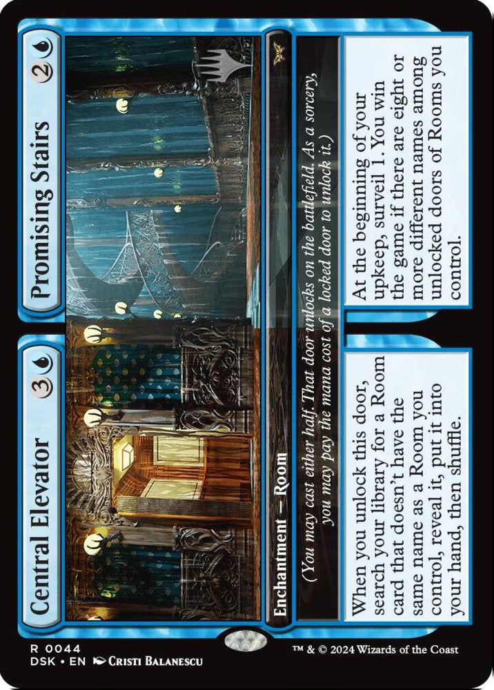 Central Elevator Promising Stairs DSK Enchantment Room NM