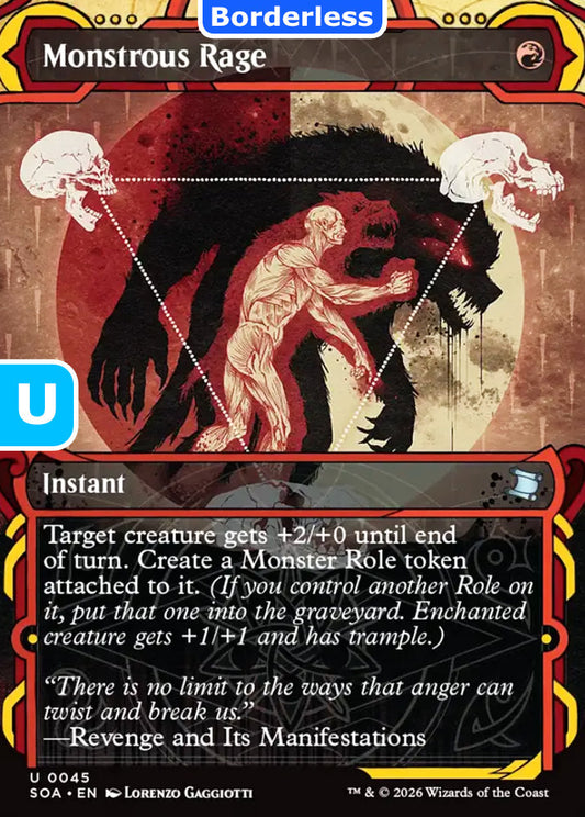 Monstrous Rage SOA Instant  NM