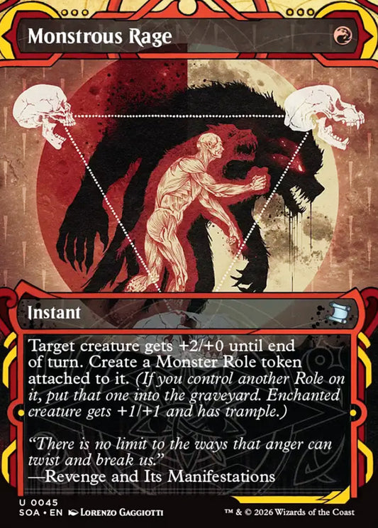Monstrous Rage SOA Instant  NM