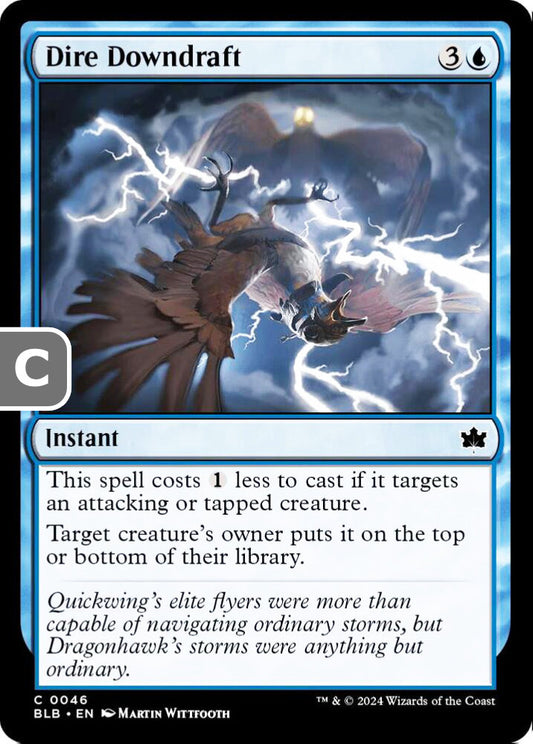 Dire Downdraft BLB Instant  NM