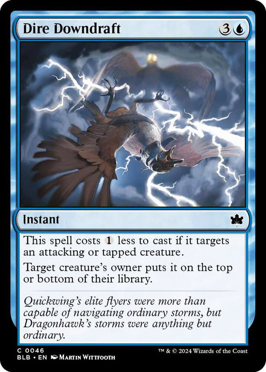 Dire Downdraft BLB Instant  NM