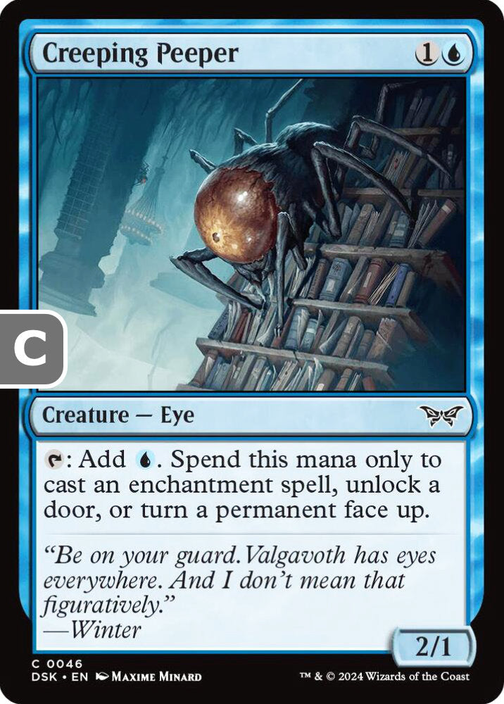 Creeping Peeper DSK Creature Eye NM