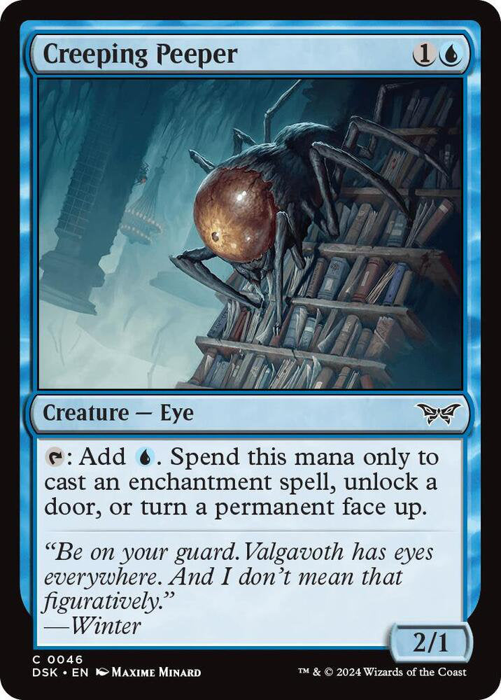 Creeping Peeper DSK Creature Eye NM