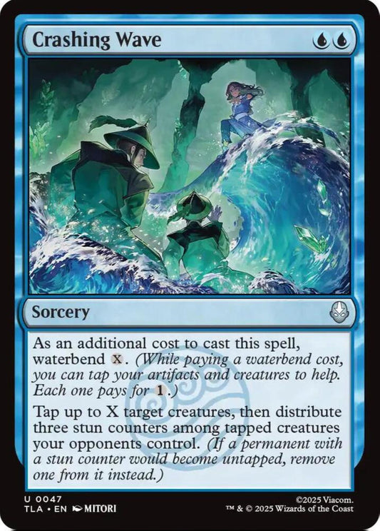 Crashing Wave TLA Sorcery  NM