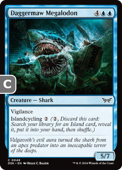 Daggermaw Megalodon DSK Creature Shark NM