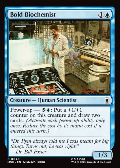 Bold Biochemist MSH Creature Human Scientist NM