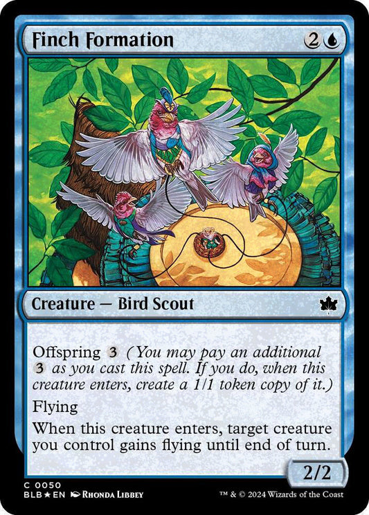Finch Formation BLB Creature Bird Scout *Foil* NM
