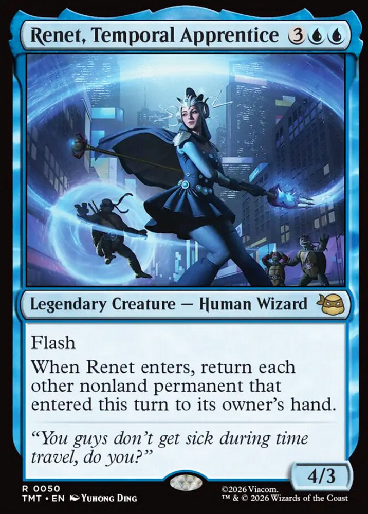 Renet, Temporal Apprentice TMT Legendary Creature Human Wizard NM