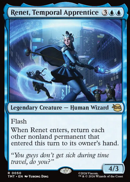 Renet, Temporal Apprentice TMT Legendary Creature Human Wizard NM