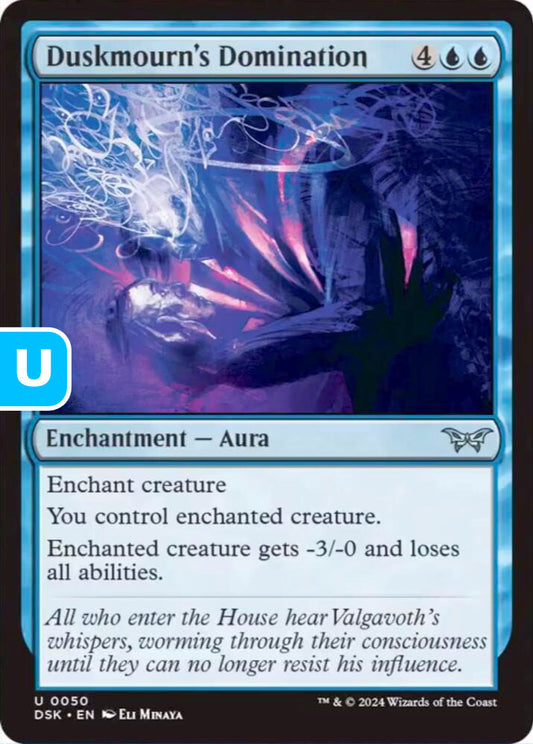 Duskmourn's Domination DSK Enchantment Aura NM